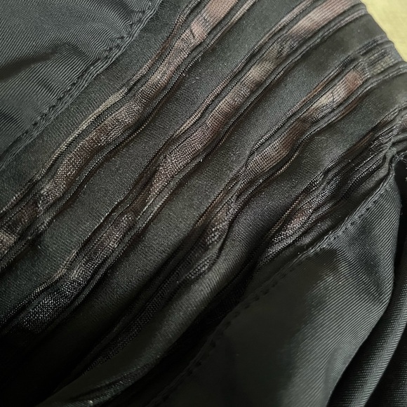 Vintage Jantzen Womens Black One Piece Swimsuit Mesh Panel High Cut Beach Sz 10 - Picture 9 of 9